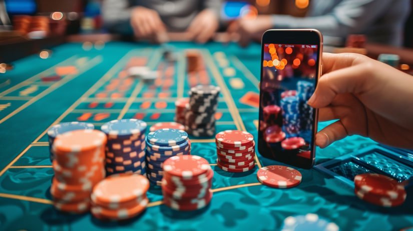 Bangladesh adults exploring live game content on ok baja through mobile